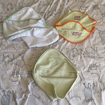 Lot de capes de bain naissance