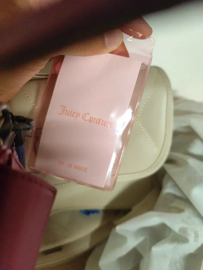 Sac a main beige satiné Juicy Couture - photo numéro 8