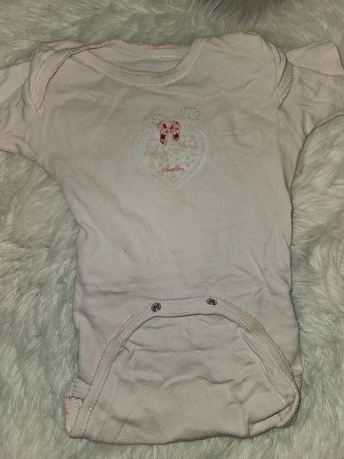 đ Body rose manches courtes â Absorba â 24 mois - photo numĂ©ro 3