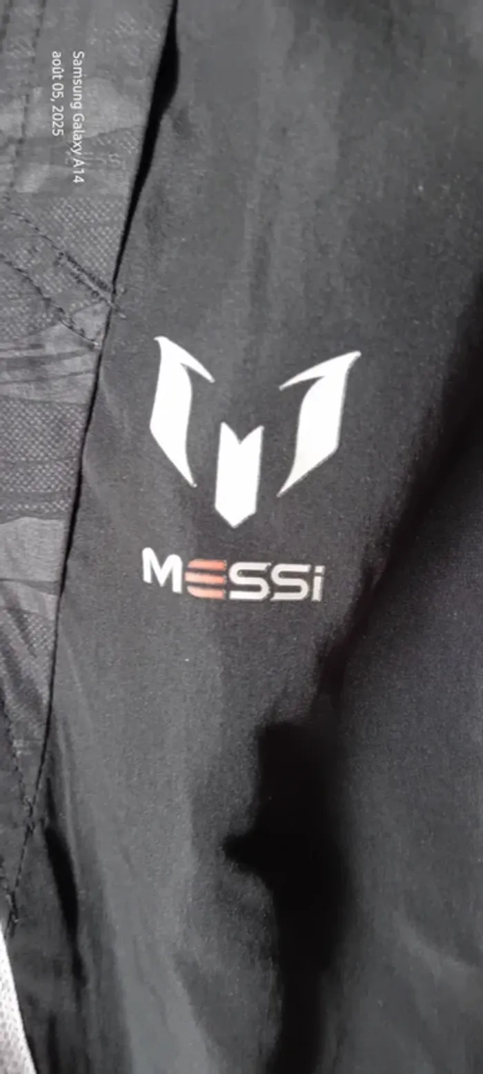 Pantalon de sport doublé Messi adidas noir coupe large garçon 13/14 ans adidas - photo numéro 7
