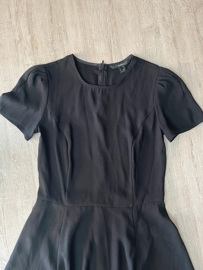 Robe noire patineuse femme Blanco - photo numéro 2