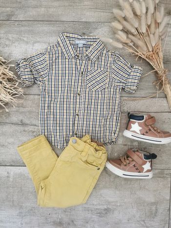 🌵Ensemble 18mois pantalon chemise