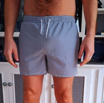 short de bain PRIMARK rayé 