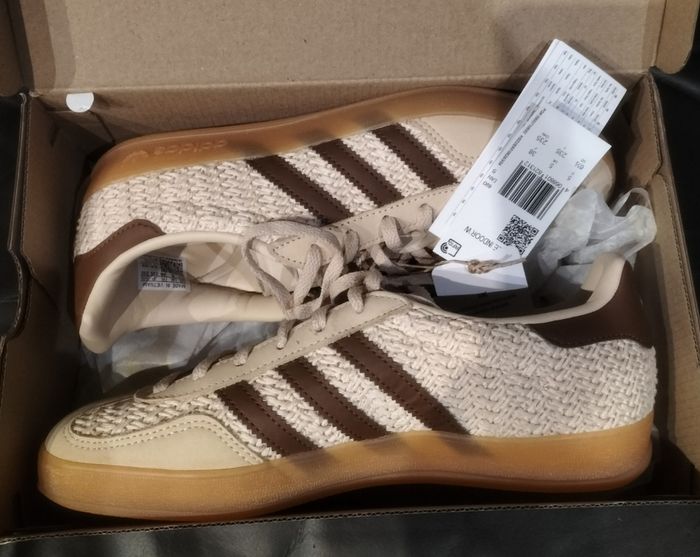 Baskets Adidas Samba beige - marron / sand strata - preloved brown gum - photo numéro 8
