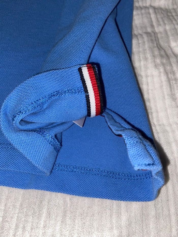 Polo bleu tommy hilfiger 12 ans - photo numéro 5