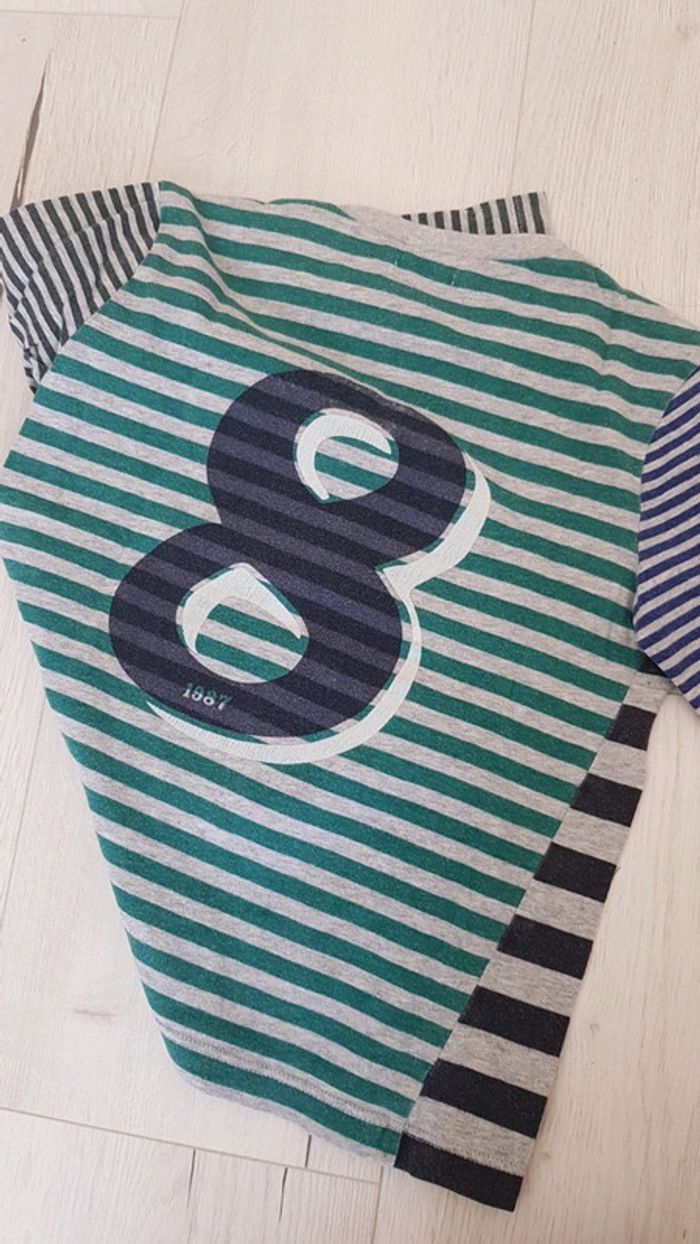 Lot de 2 tee shirts mi saison garçon 6ans ikks - photo numéro 4