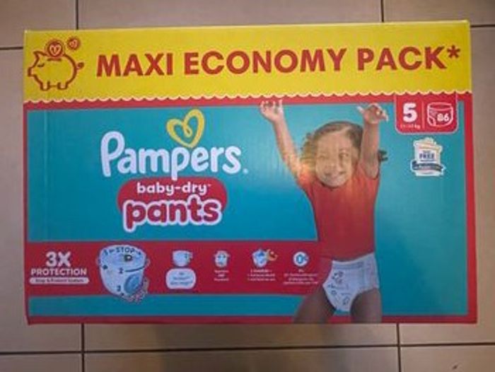 Maxi pack Pampers Pants T.5