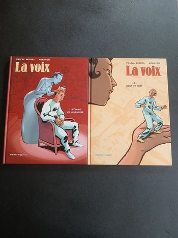 Lot de 2 bd la voix 1 et 2,EO (série complète)