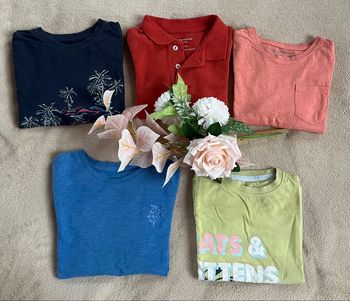 Lot de t-shirts pour garçon | Coton | Taille 2-3ans