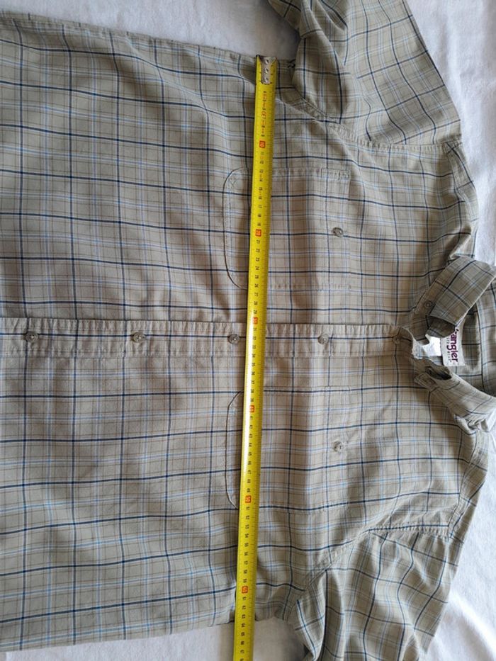 Chemise manches courtes carreaux Wrangler rugged wear taille XL - photo numéro 6