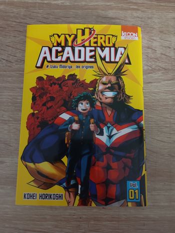 Manga "my hero academia" tome 01
