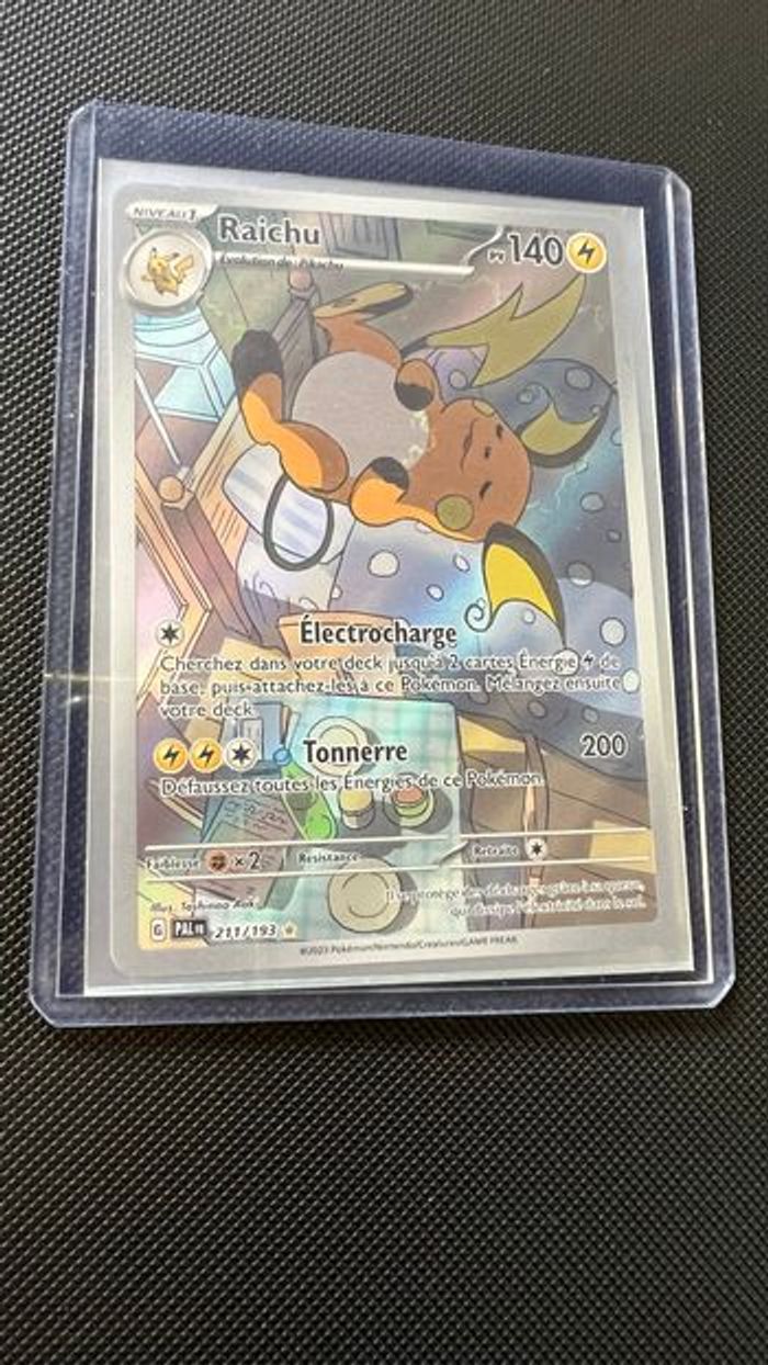 Carte Pokémon Raichu PAL211/193 - photo numéro 4