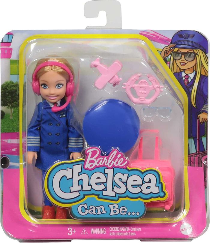 Barbie Chelsea se déguise en Pilote