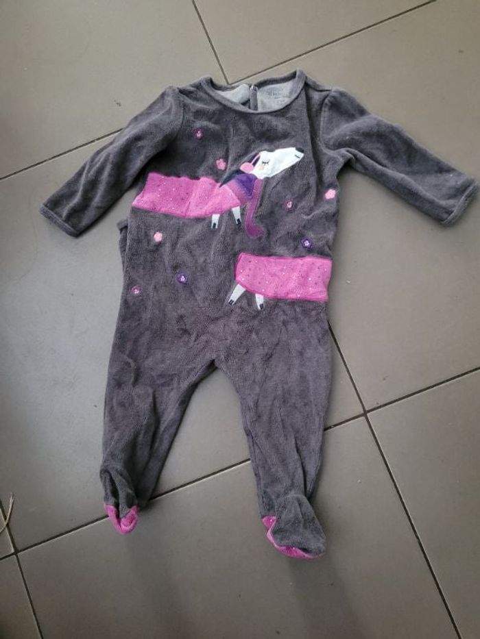 Pyjama velours dpam