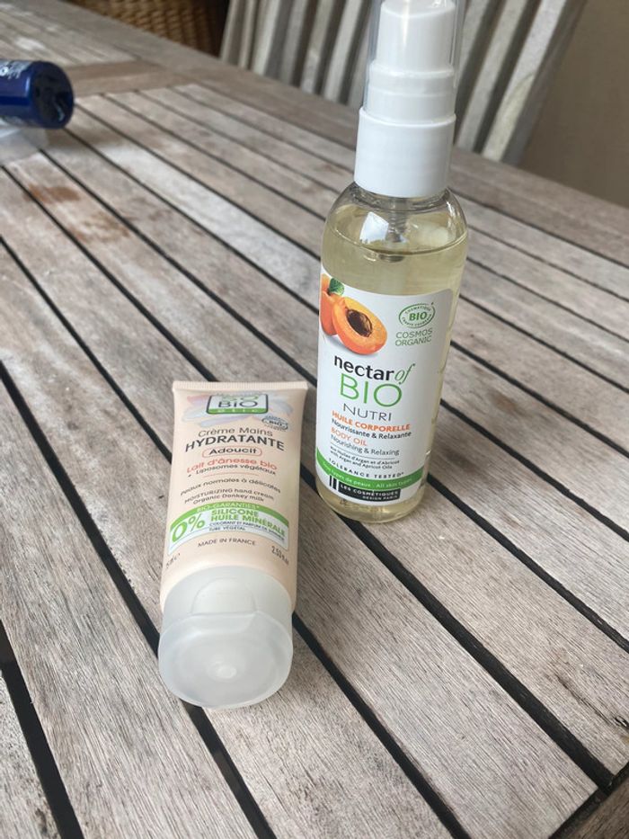 Lot crème main et corps