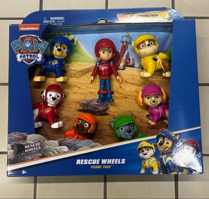 7 figurines La Pat patrouille