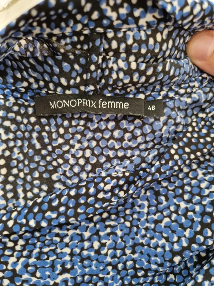 Débardeur monoprix bleu taille 46 - photo numéro 5