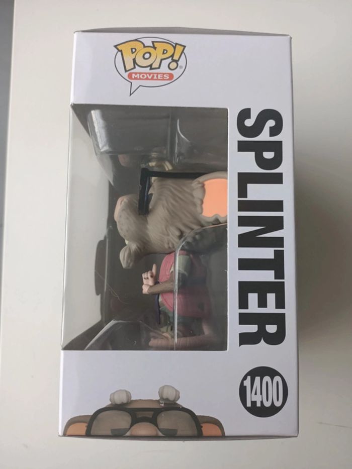 Figurine Funko pop movies teenage mutant ninja turtles mutant mayhem n°1400 splinter neuve - photo numéro 3