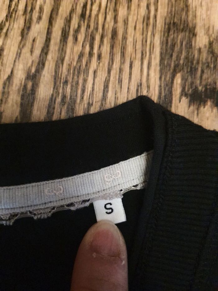T-shirt de pyjama noir Hunkemöller taille S - photo numéro 12
