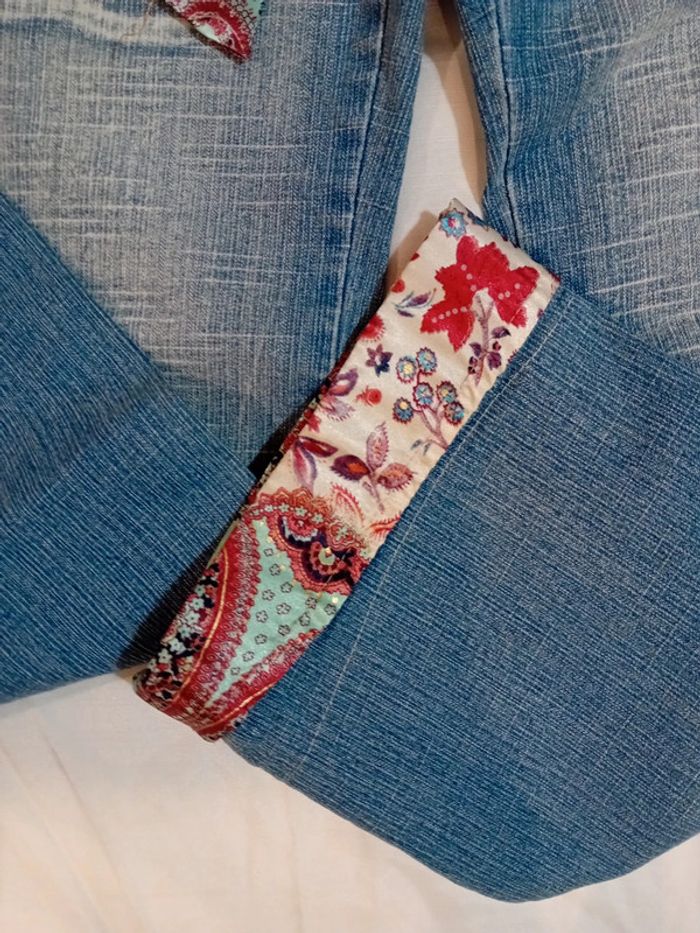 Jeans Pantacourt Beau Design l'innocence - photo numéro 4
