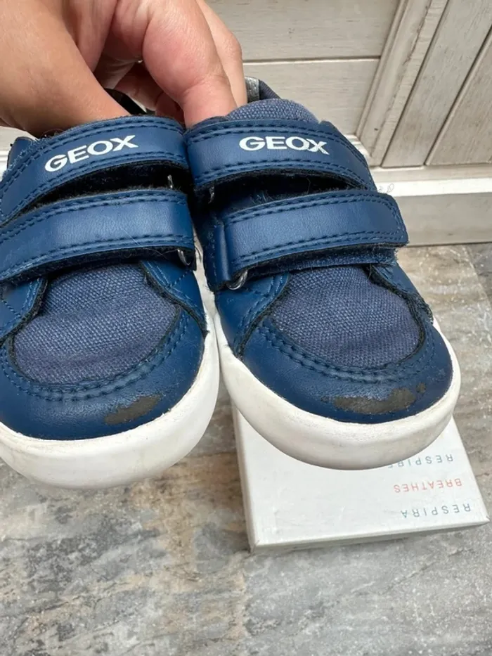 Basket Geox bleu 21 - photo numéro 7