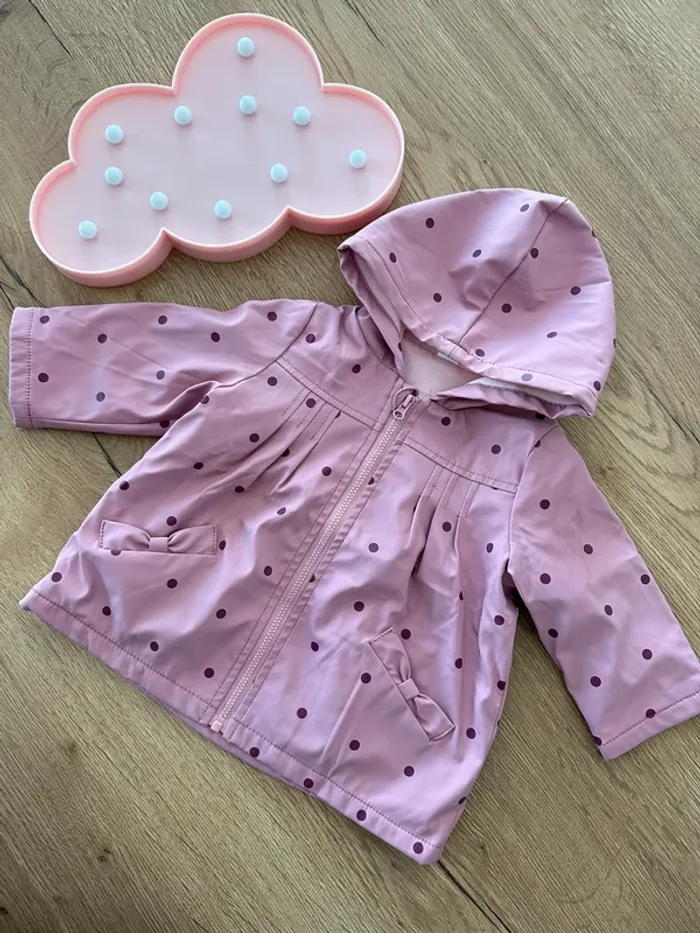 Imperméable rose