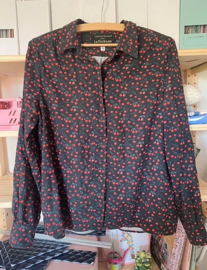 Chemise cerises Vanessa Seward pour la redoute