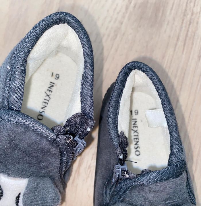 Chausson gris taille 19 - photo numéro 3