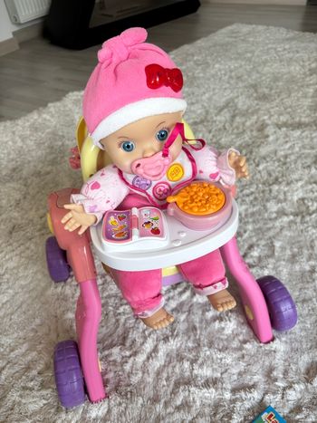 Poupée Tiny love Vtech et poussette 3 en 1
