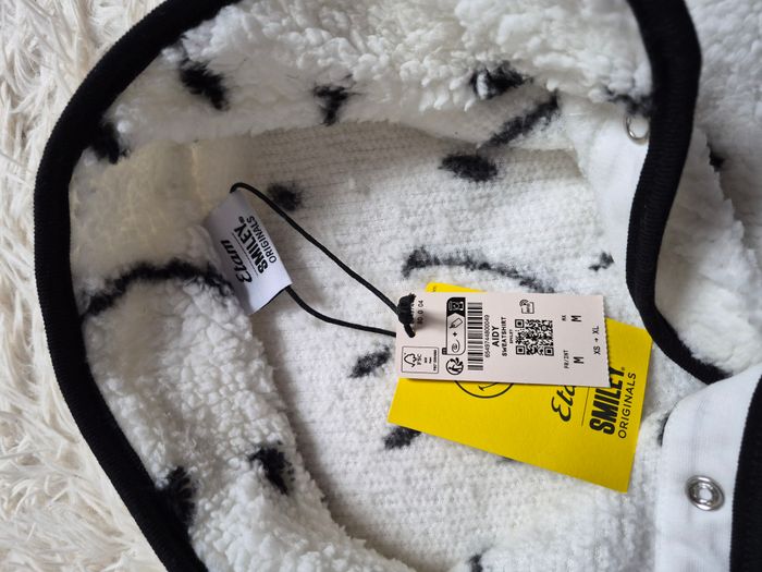 Polaire Etam blanche/noire - Taille M - Neuve avec étiquette - photo numéro 4