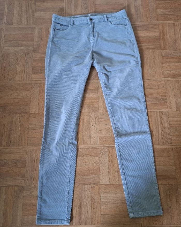Skinny velours