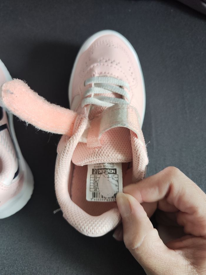 Baskets enfant Decathlon 27 rose - photo numéro 6