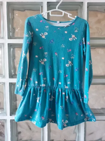 Robe manche longue 5 - 6 ans