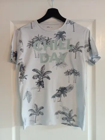 T-Shirt Gemo blanc 14 ans