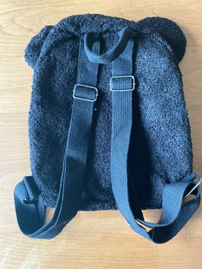Sac a dos personnalisé pour enfant ourson noir - photo numéro 3