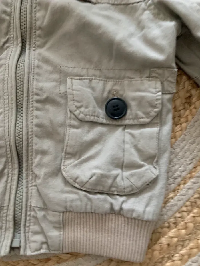 Blouson crème - photo numéro 3