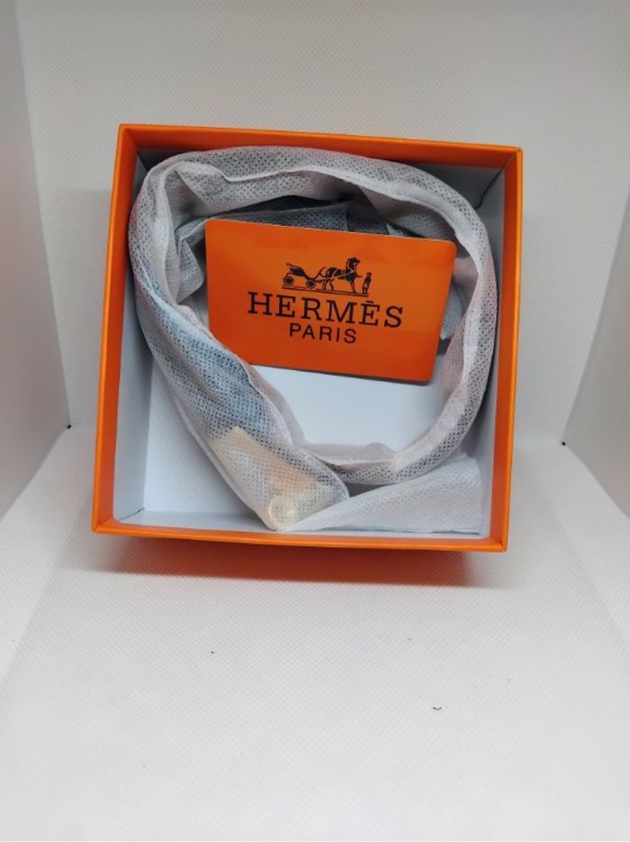 Ceinture hermes en cuir 105cm - photo numéro 9