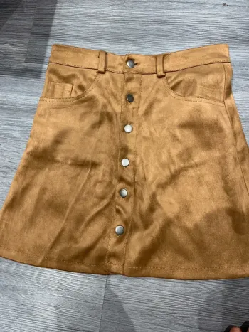 Jupe suede pull and bear