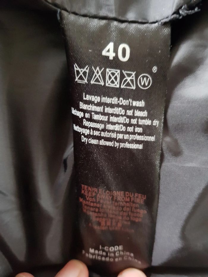 Doudoune mi-longue taille 40 - photo numéro 6