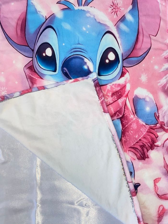 Couverture polaire stitch - photo numéro 4