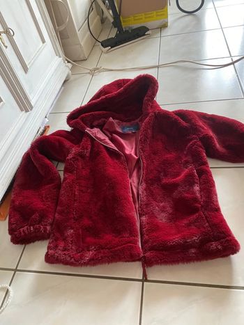 Manteau Bordeaux xs