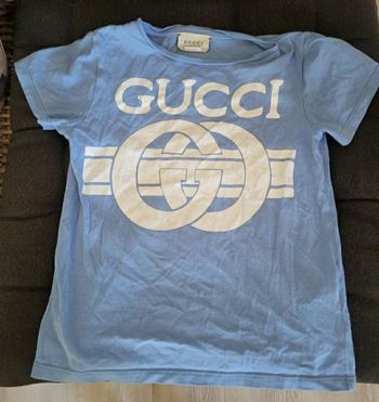 T-shirt Gucci enfant Bleu, taille 6 ans
