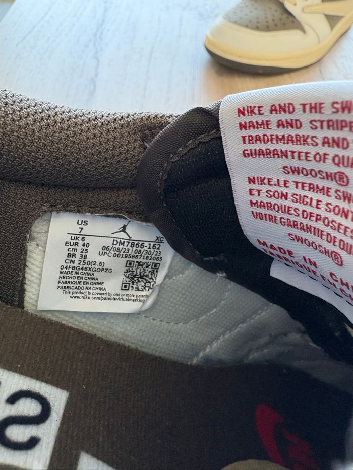 Jordan 1 low Travis Scott - photo numéro 8