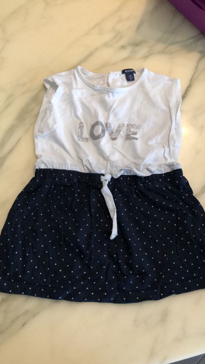 Robe avec legging 18 mois kiabi
