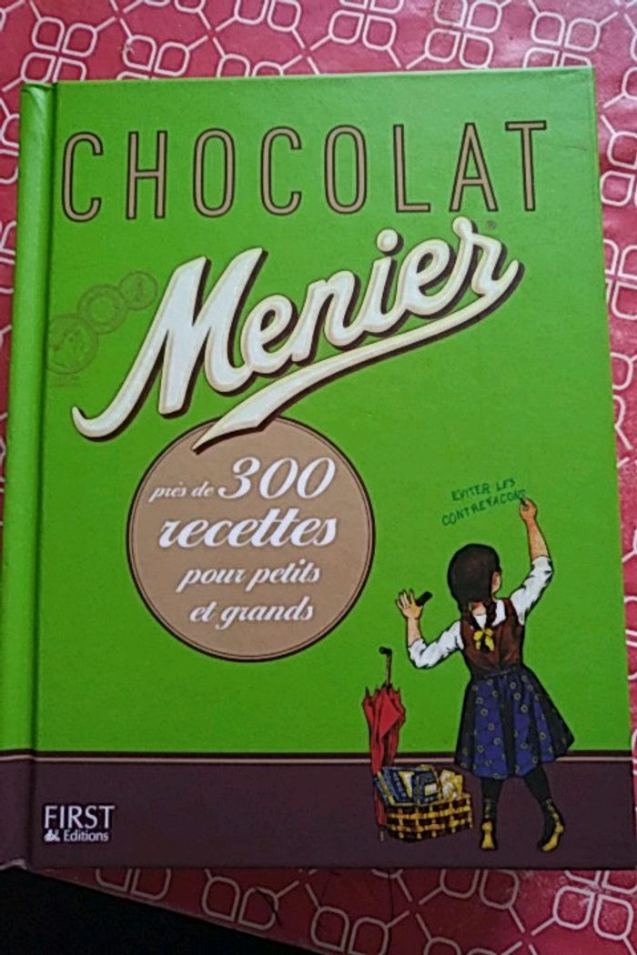 Livre chocolat menier