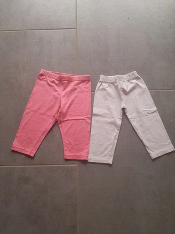 Lot de2 légigng 3 quart 3 ans
