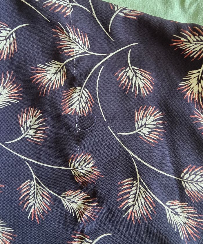 MISS GLAMMY Haut Sans Manches Polyester Noir Motif Épi Taille S - photo numéro 7