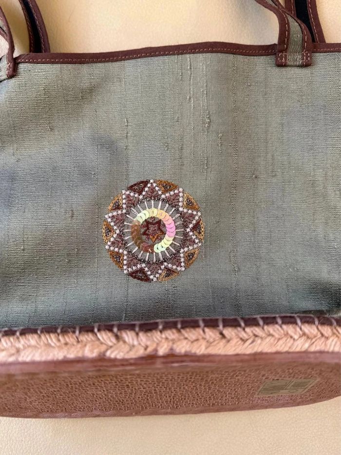 🤩 superbe sac NEUF en tissu et espadrille - photo numéro 2