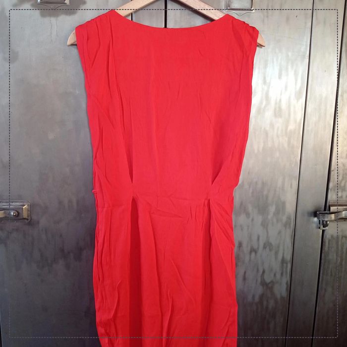 Robe Mango orange/rouge taille XS bon état - photo numéro 6