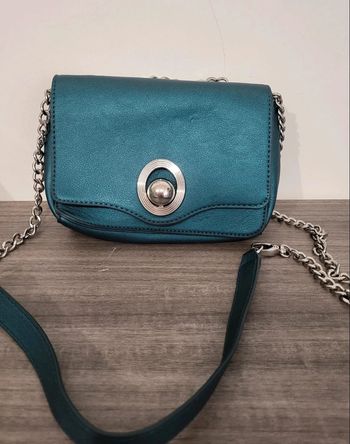 Sac à main bandoulière bleu azur zara